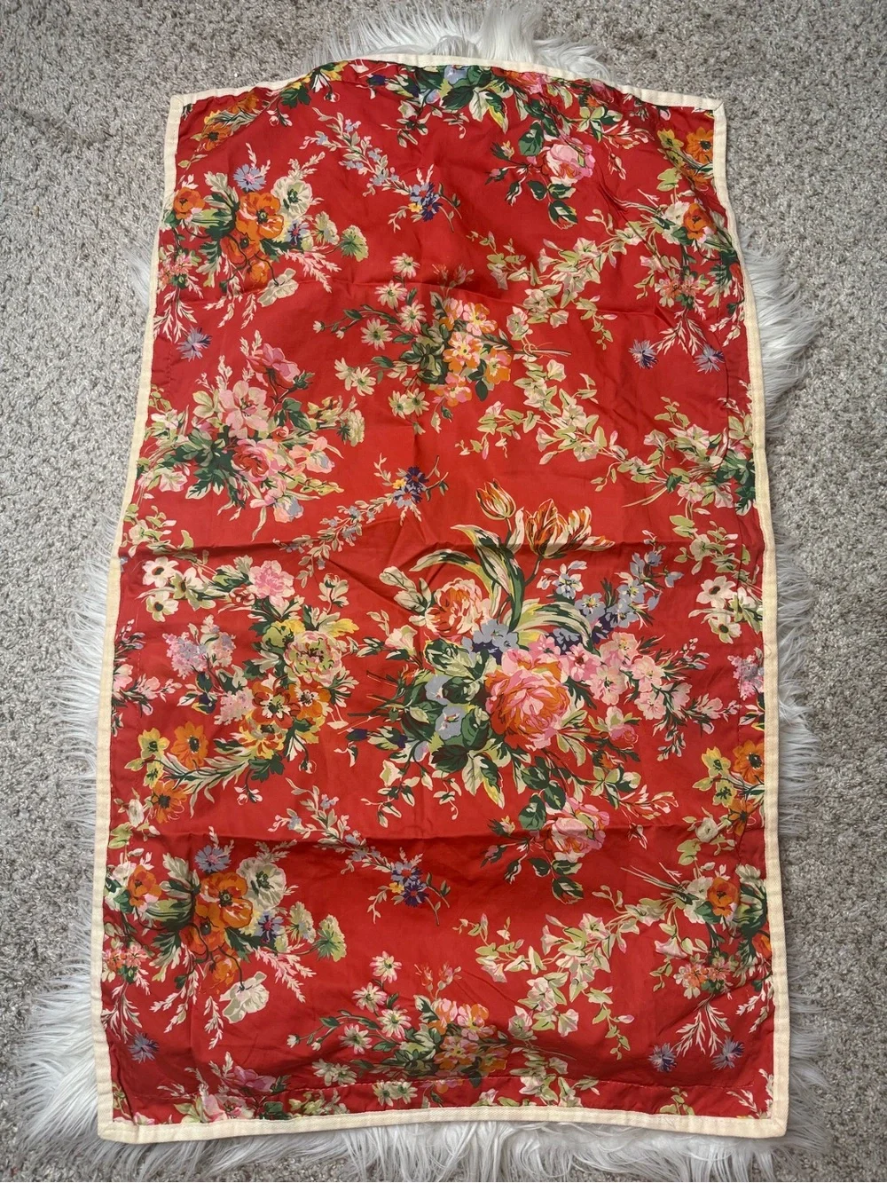Lauren Ralph Lauren Belle Harbour Red Floral Pillow Sham (1)